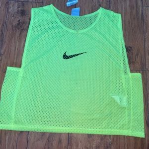 Nike Dri-Fit Park 20 Training Vest Soccer Yellow Sz Large